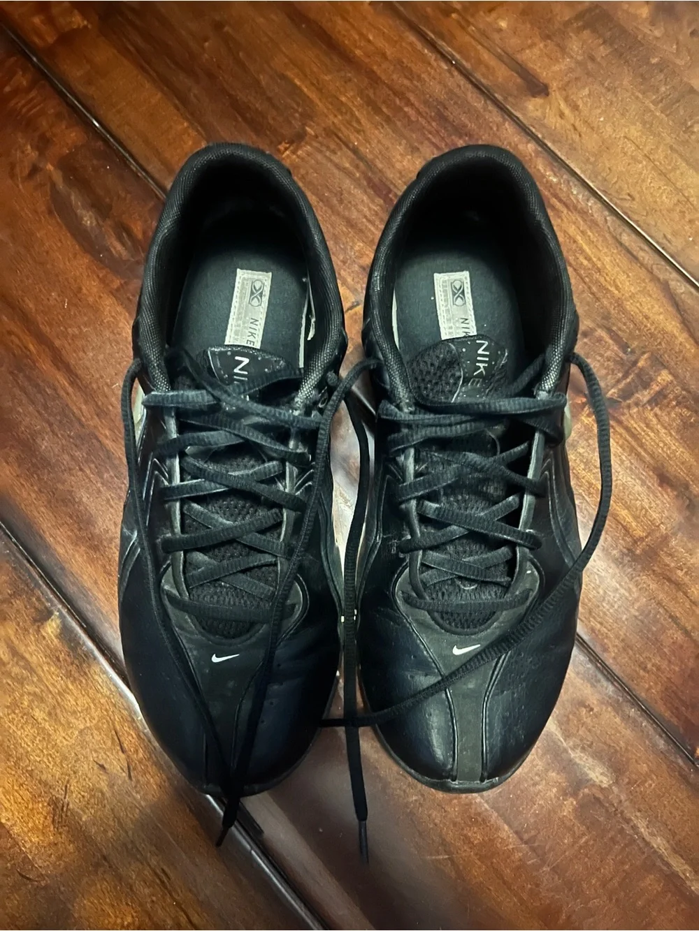 Nike Men’s Black and Silver Reax Athletic Shoes